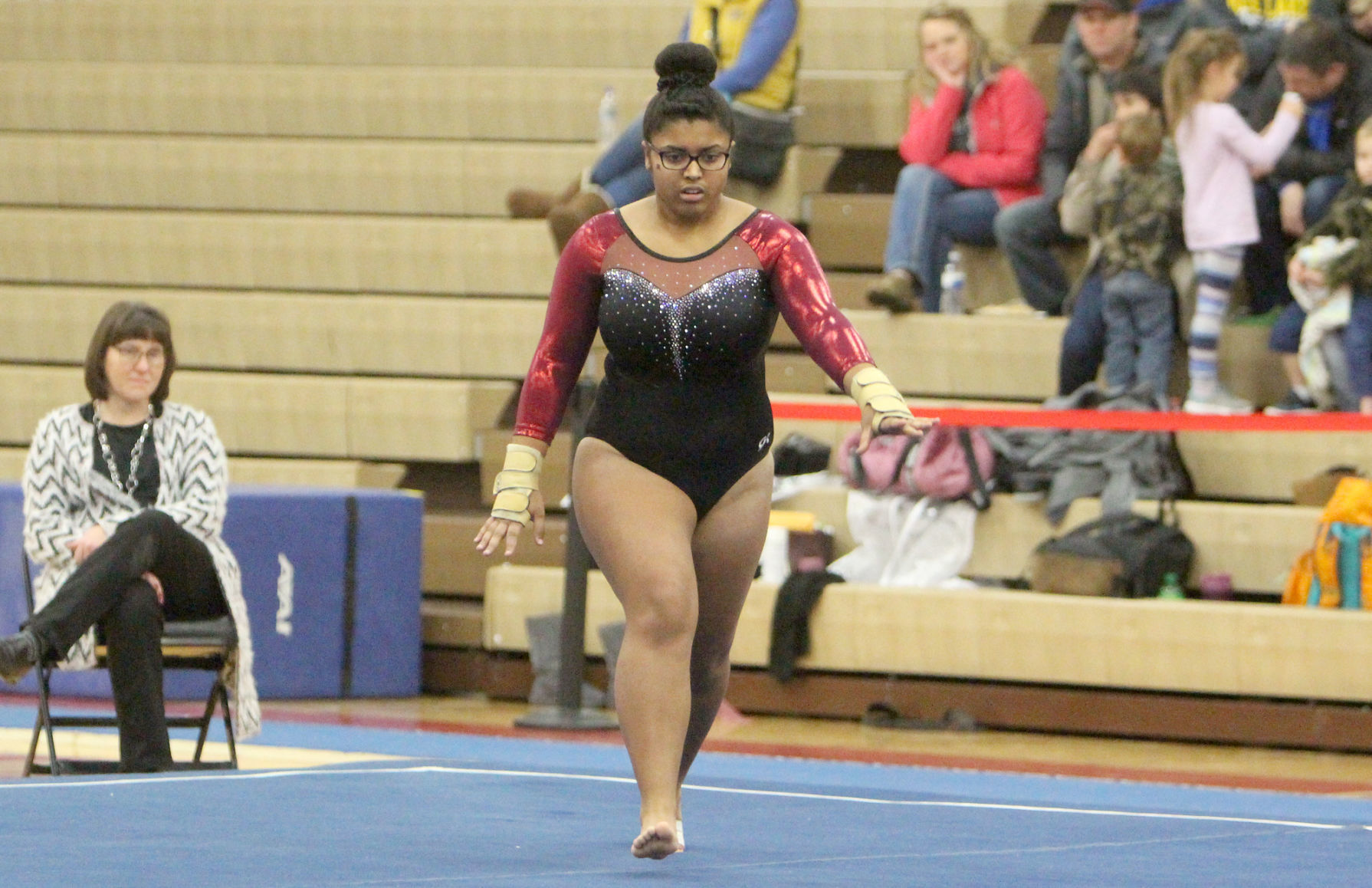 Big Rivers Conference Gymnastics Triangular at Chippewa Falls 12-12-19
